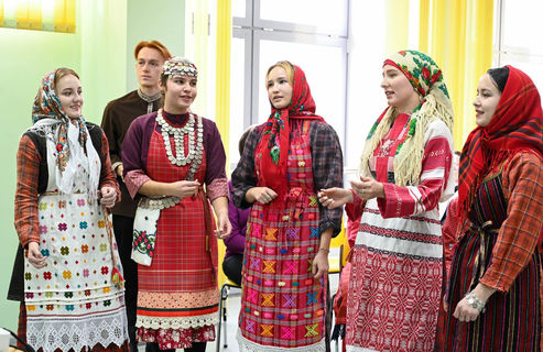 Участие партнеров из Узбекистана в форуме «Образ Удмуртии в современном культурном пространстве» 3