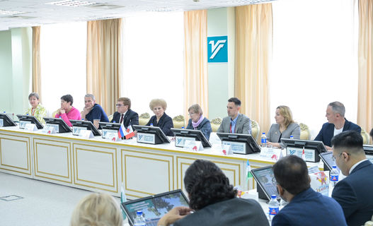 Participants of International Forum “Study in Udmurtia” have visited UdSU 5