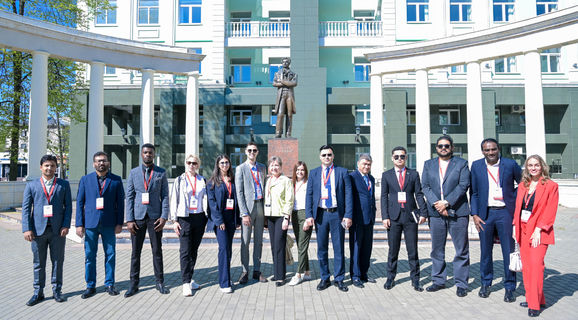 Participants of International Forum “Study in Udmurtia” have visited UdSU 6